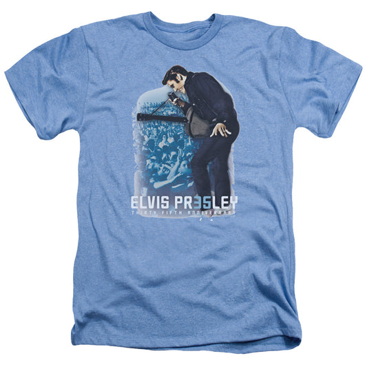Elvis Presley - 35th Anniversary 3 - Adult Heather - Light Blue