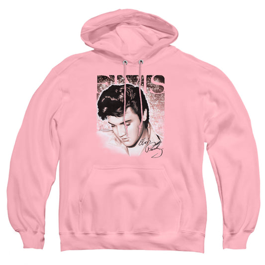 Elvis Presley - Star Light - Adult Pull-over Hoodie - Pink