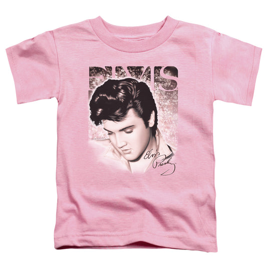 Elvis Presley - Star Light - Short Sleeve Toddler Tee - Pink T-shirt