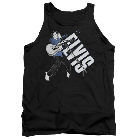 Elvis Presley - On His Toes - Adult Tank - Black