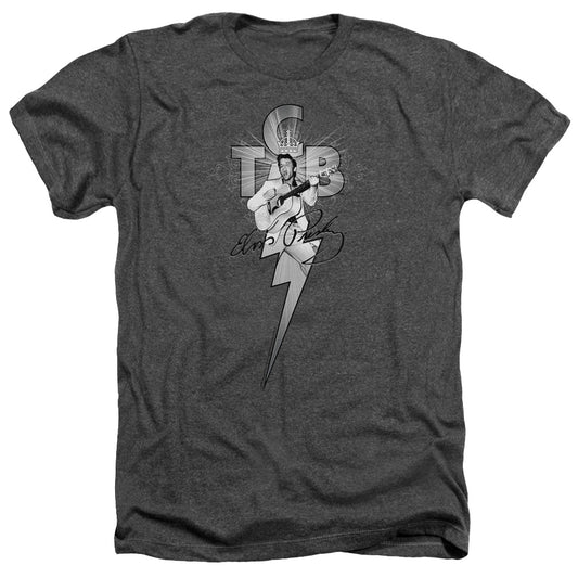 Elvis Presley - Tcb Ornate - Adult Heather - Charcoal