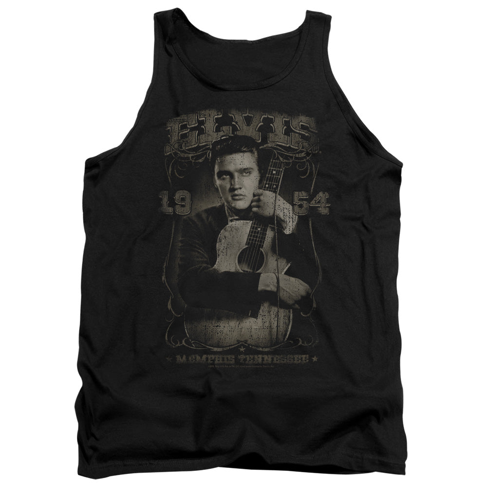 Elvis Presley 1954 - Adult Tank - Black
