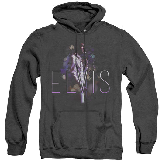 Elvis Presley - Dream State - Adult Heather Hoodie - Black