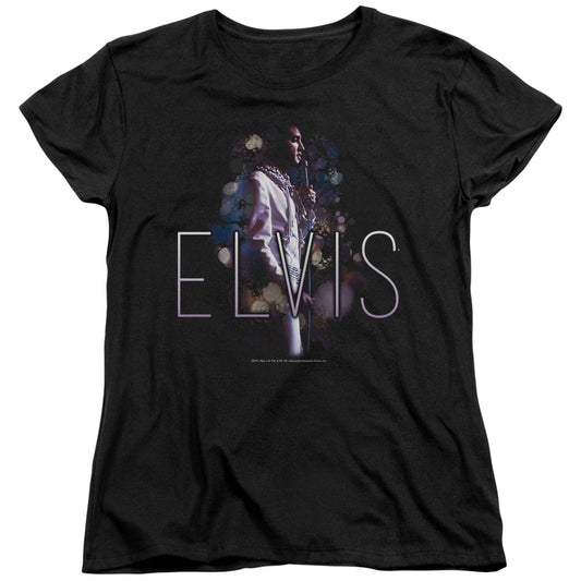 Elvis Presley - Dream State - Short Sleeve Womens Tee - Black T-shirt