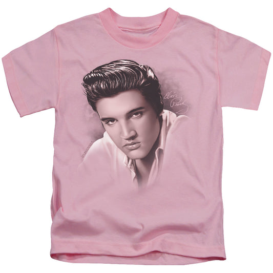 ELVIS PRESLEY THE STARE - S/S JUVENILE 18/1 - PINK - T-Shirt