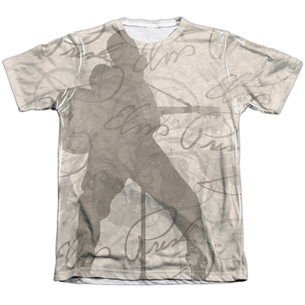 Elvis Presley - Its Good To Be King - Adult 65/35 Poly/cotton Short Sleeve Tee - White T-shirt