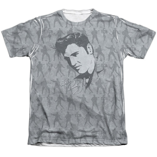 Elvis Presley - Down To Business - Adult 65/35 Poly/cotton Short Sleeve Tee - White T-shirt