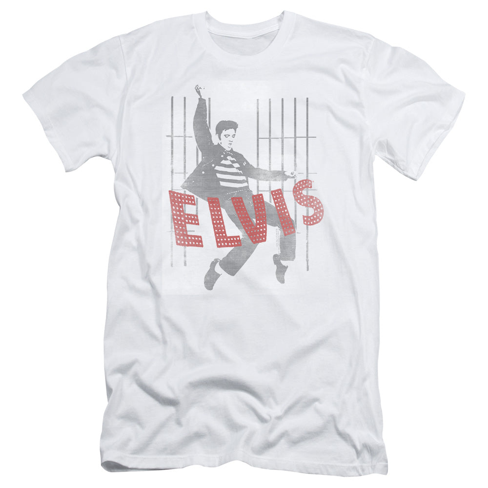 Elvis Presley - Iconic Pose - Short Sleeve Adult 30/1 - White T-shirt