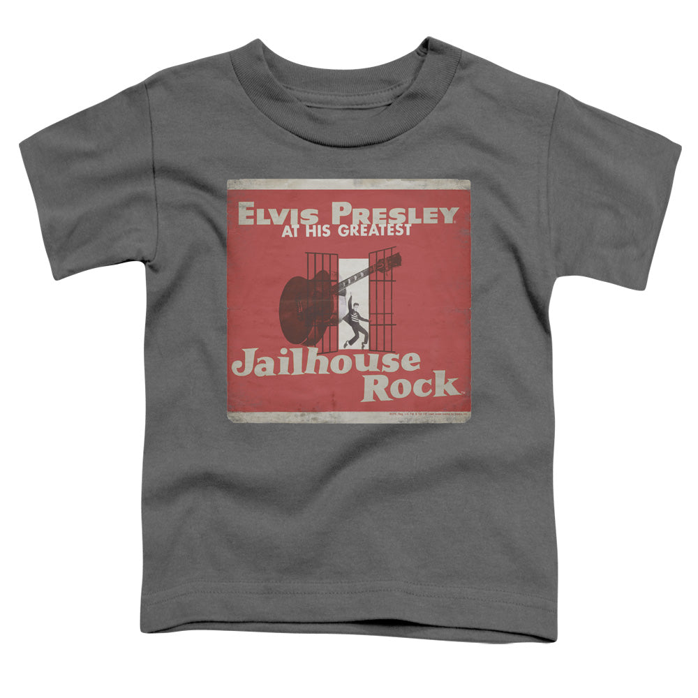Elvis Presley - Greatest - Short Sleeve Toddler Tee - Charcoal T-shirt