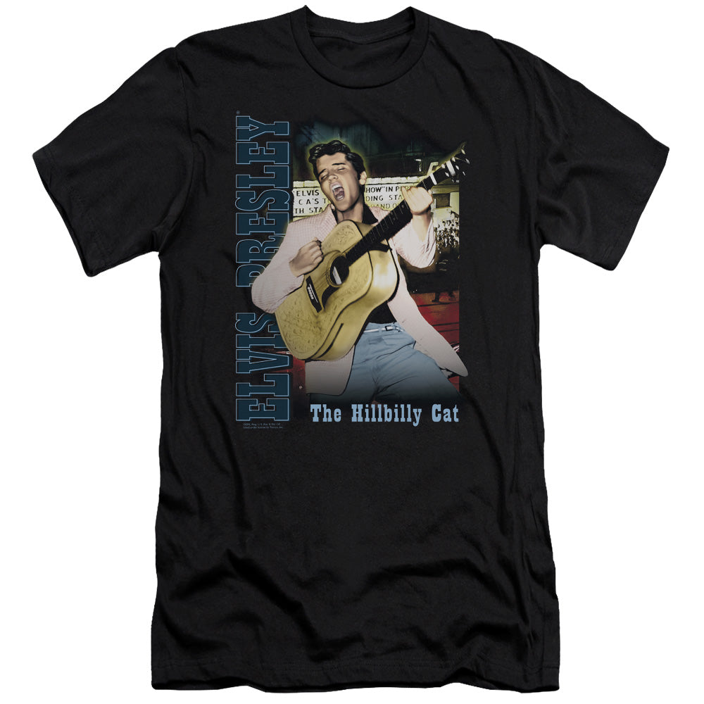 Elvis Presley - Memphis - Short Sleeve Adult 30/1 - Black T-shirt