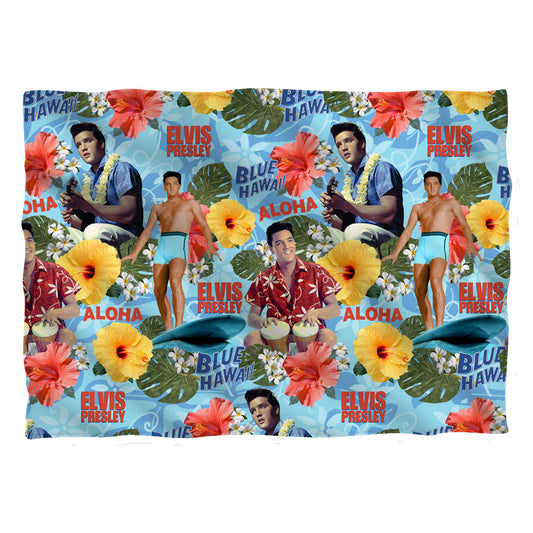Elvis Presley - Blue Hawaii - Pillow Case - White