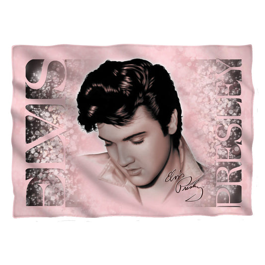 Elvis Presley - Soft Lights - Pillow Case - White
