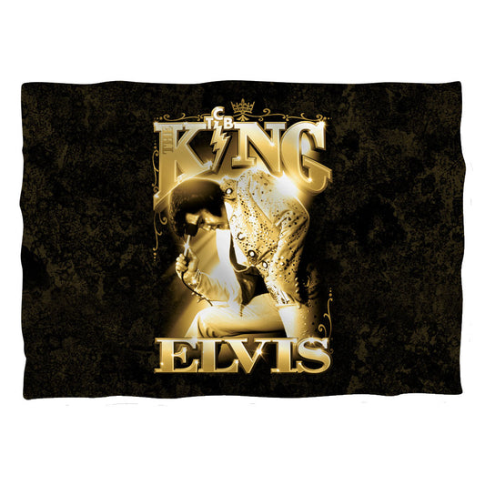 Elvis Presley - The King - Pillow Case - White