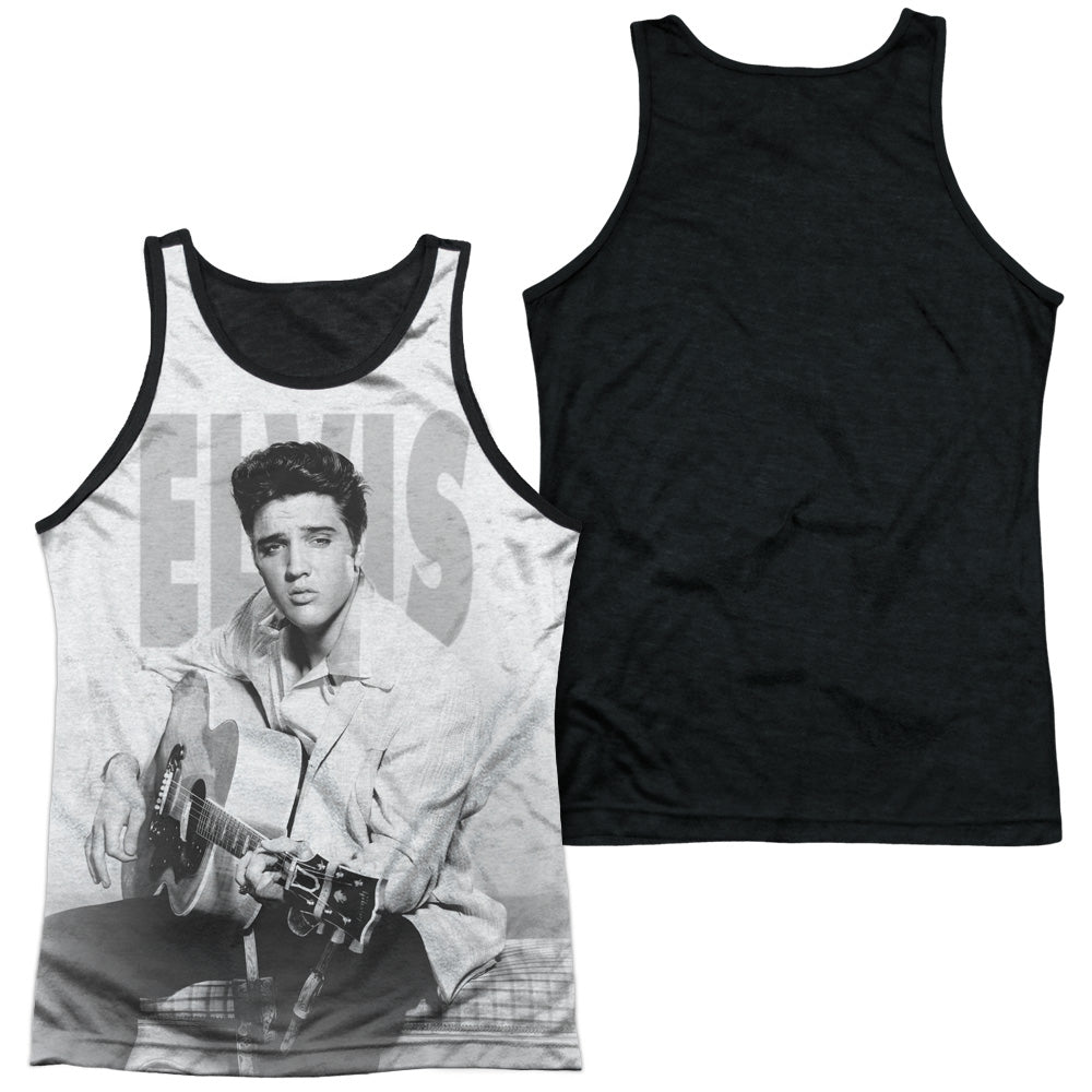 Elvis Presley Play Me A Song-adult Poly Tank Top