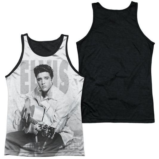 Elvis Presley Play Me A Song-adult Poly Tank Top