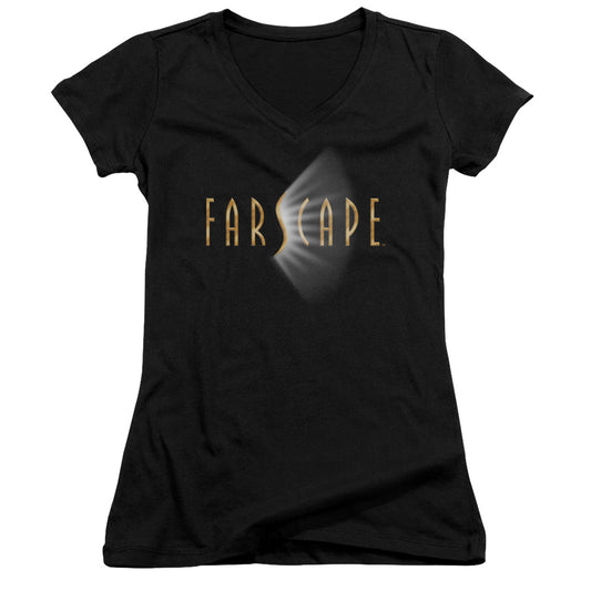Farscape - Logo - Junior V-neck - Black