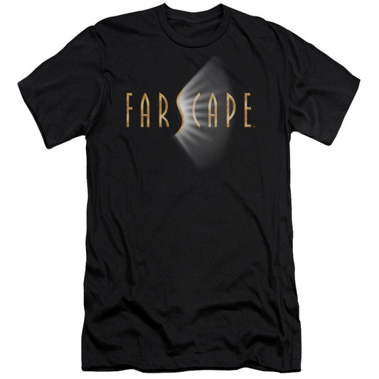 Farscape - Logo - Short Sleeve Adult 30/1 - Black T-shirt