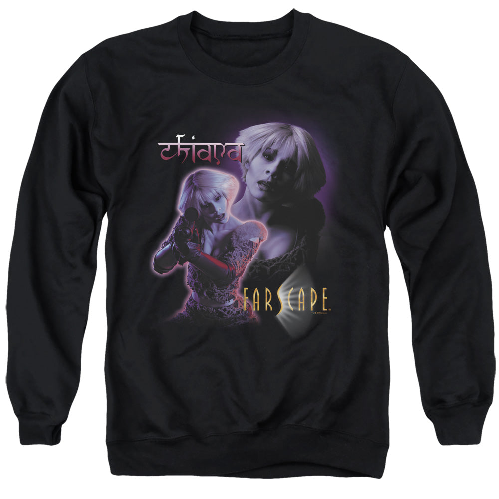 Farscape - Chiana - Adult Crewneck Sweatshirt - Black
