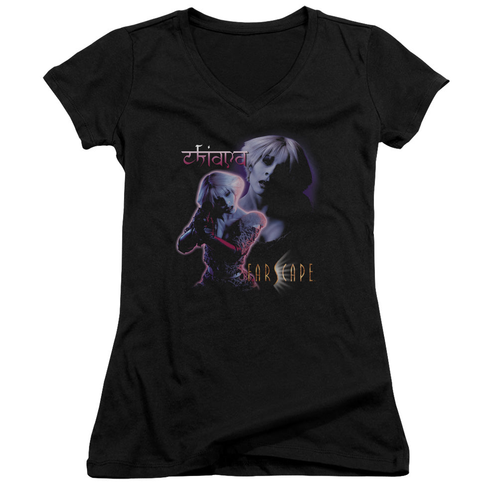 Farscape - Chiana - Junior V-neck - Black