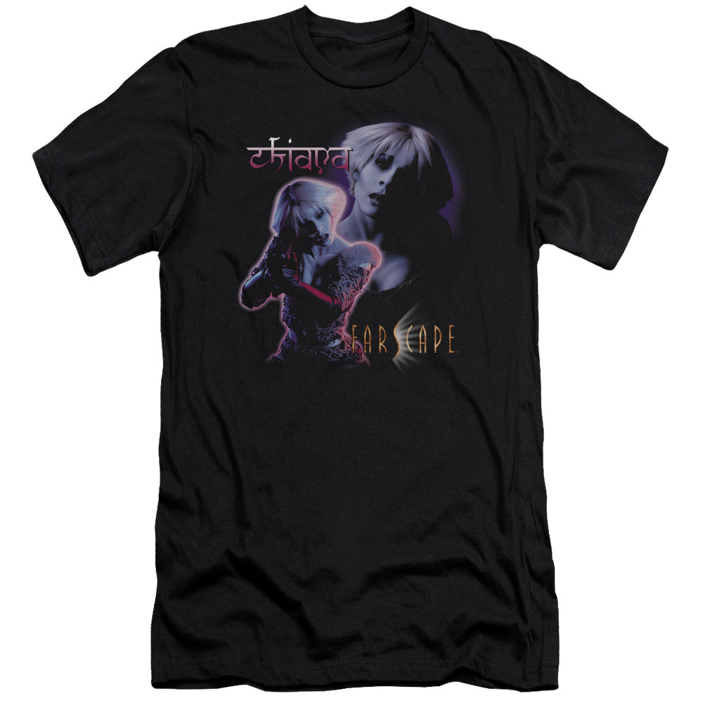 Farscape - Chiana - Short Sleeve Adult 30/1 - Black T-shirt