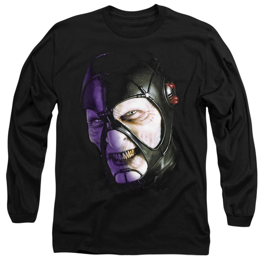 Farscape - Keep Smiling - Long Sleeve Adult 18/1 - Black T-shirt