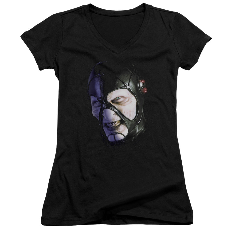 Farscape - Keep Smiling - Junior V-neck - Black