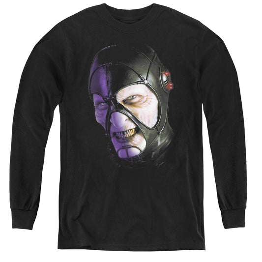 Farscape - Keep Smiling - Youth Long Sleeve Tee - Black