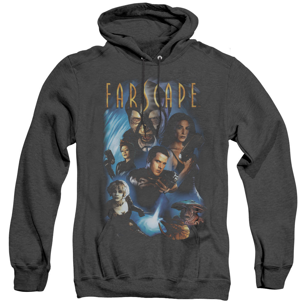 Farscape - Comic Cover - Adult Heather Hoodie - Black
