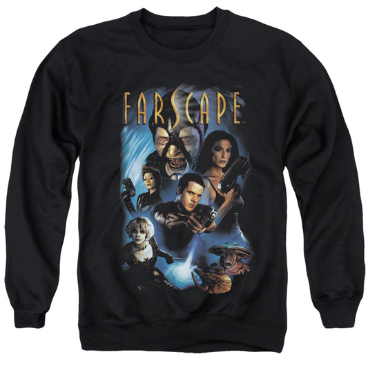 Farscape Comic Cover - Adult Crewneck Sweatshirt - Black