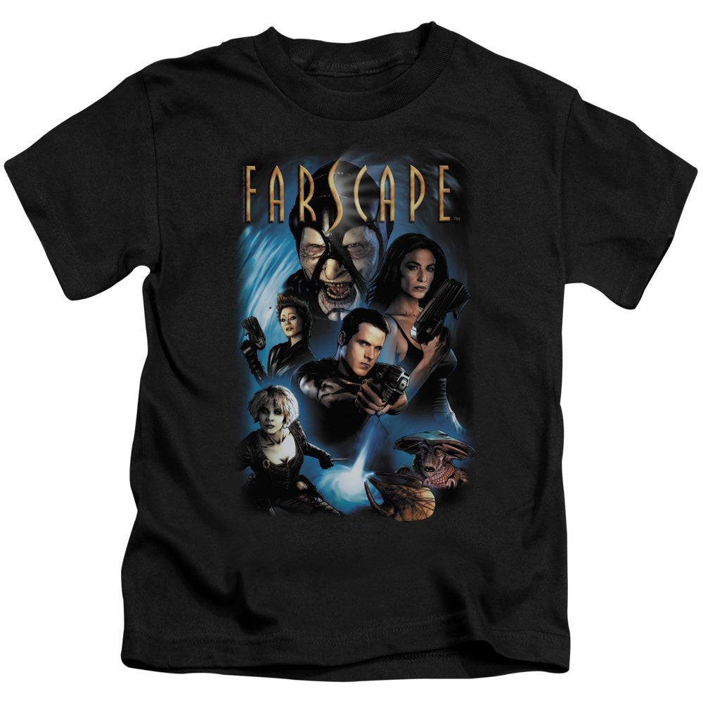 FARSCAPE COMIC COVER - S/S JUVENILE 18/1 - BLACK - T-Shirt