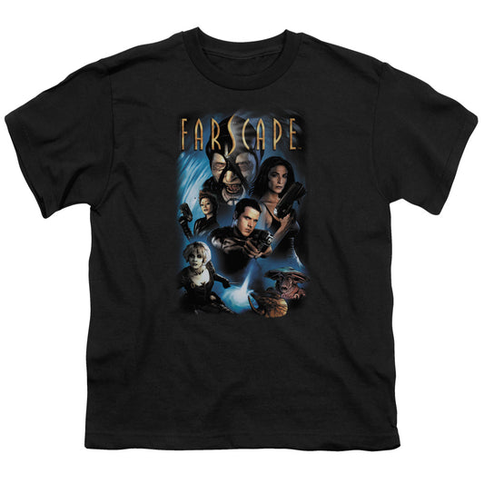 Farscape - Comic Cover - Short Sleeve Youth 18/1 - Black T-shirt