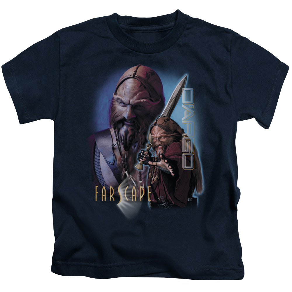 FARSCAPE DARGO - S/S JUVENILE 18/1 - NAVY - T-Shirt