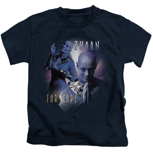 FARSCAPE ZHAAN - S/S JUVENILE 18/1 - NAVY - T-Shirt