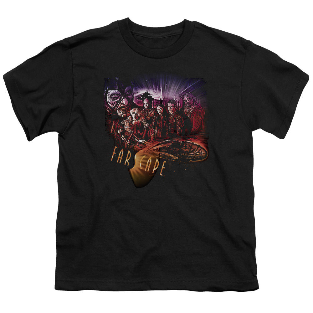 Farscape - Graphic Collage - Short Sleeve Youth 18/1 - Black T-shirt