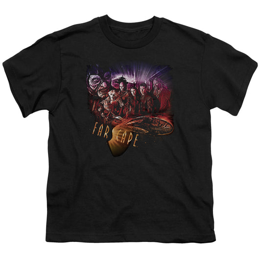 Farscape - Graphic Collage - Short Sleeve Youth 18/1 - Black T-shirt