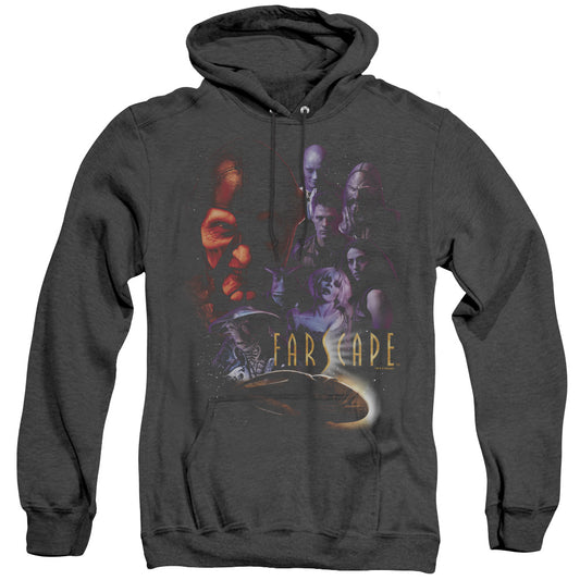 Farscape - Criminally Epic - Adult Heather Hoodie - Black