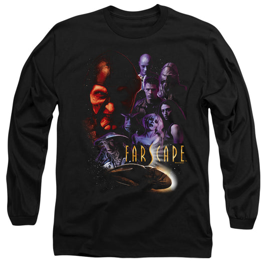 Farscape - Criminally Epic - Long Sleeve Adult 18/1 - Black T-shirt