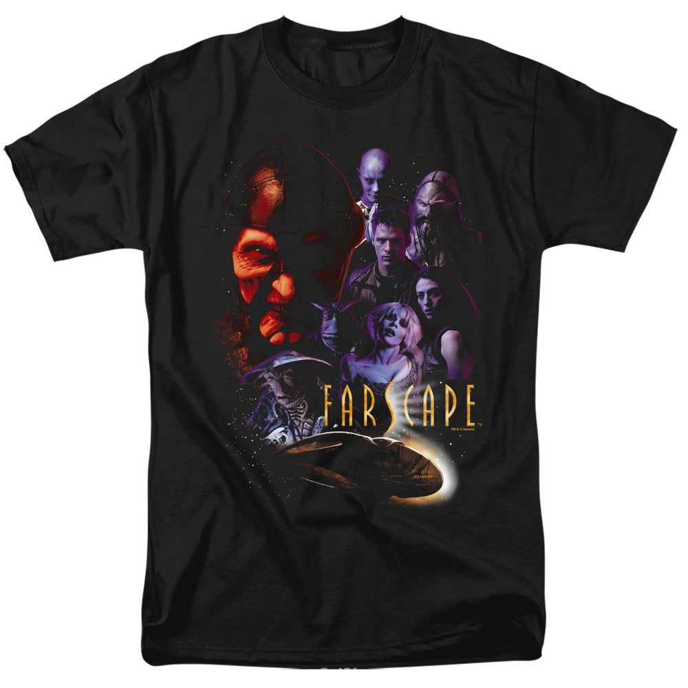 Farscape - Criminally Epic - Short Sleeve Adult 18/1 - Black T-shirt