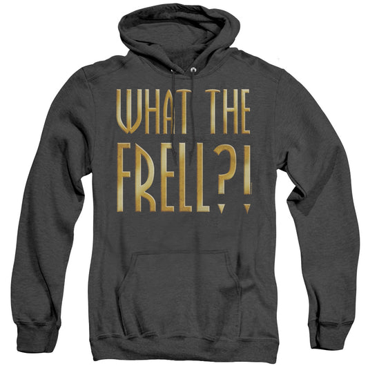 Farscape - What The Frell - Adult Heather Hoodie - Black