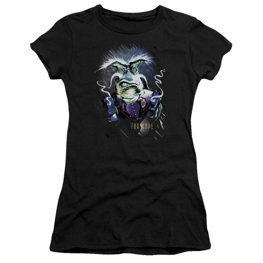 Farscape - Rygel Smoking Guns - Short Sleeve Junior Sheer - Black T-shirt
