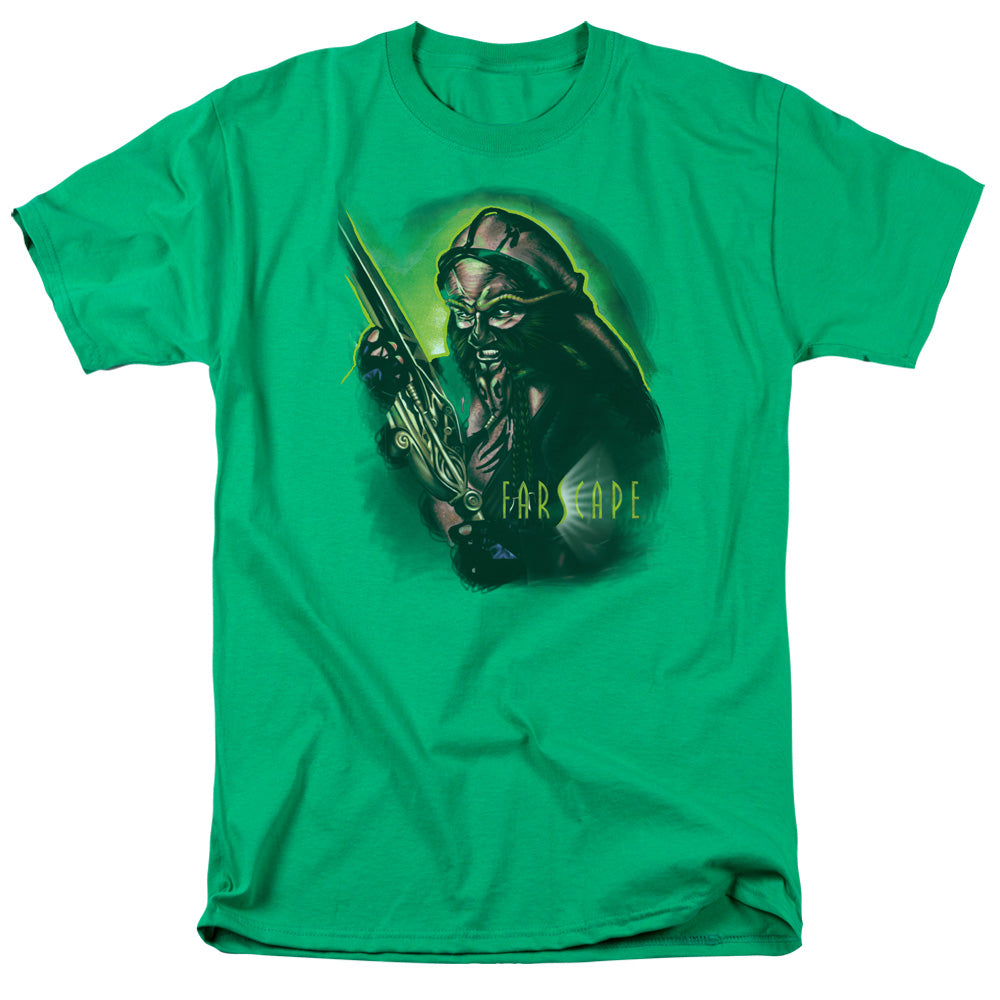 Farscape - Dargo Warrior - Short Sleeve Adult 18/1 - Kelly Green T-shirt