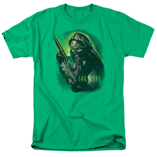 Farscape - Dargo Warrior - Short Sleeve Adult 18/1 - Kelly Green T-shirt