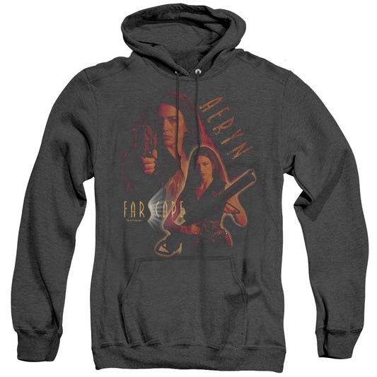 Farscape - Aeryn - Adult Heather Hoodie - Black