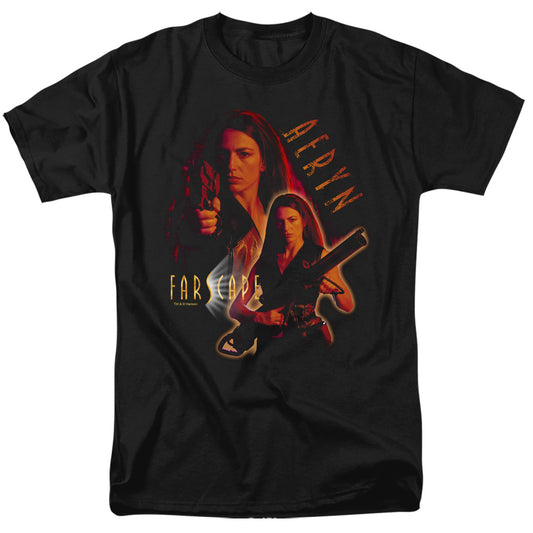 Farscape - Aeryn - Short Sleeve Adult 18/1 - Black T-shirt