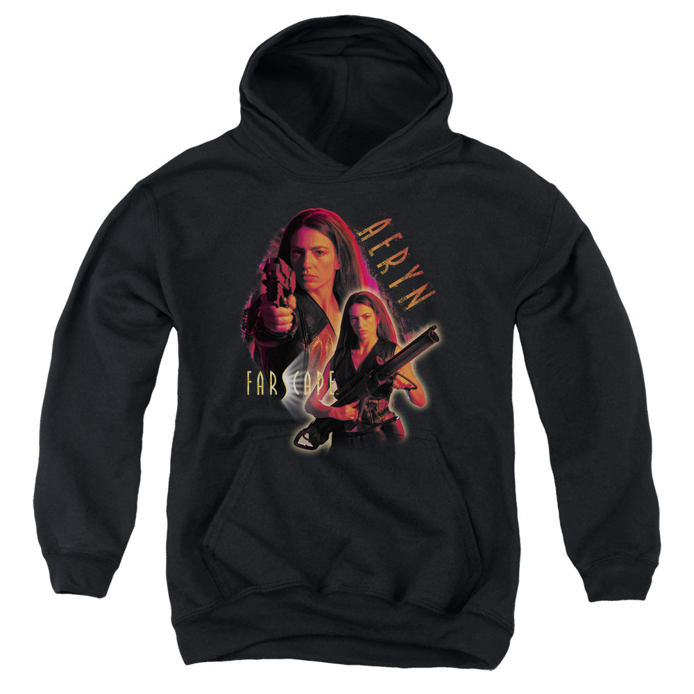 Farscape - Aeryn - Youth Pull-over Hoodie - Black