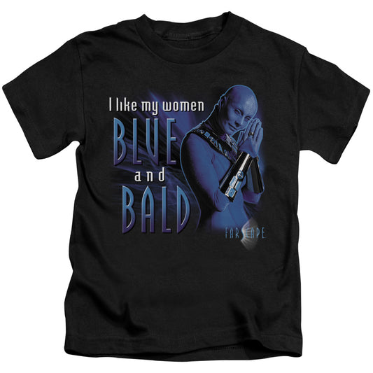 FARSCAPE BLUE AND BALD - S/S JUVENILE 18/1 - BLACK - T-Shirt
