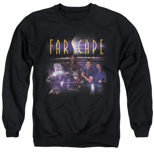 Farscape - Flarescape - Adult Crewneck Sweatshirt - Black