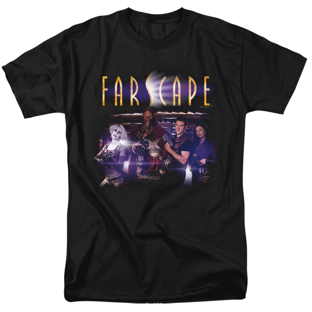 Farscape - Flarescape - Short Sleeve Adult 18/1 - Black T-shirt