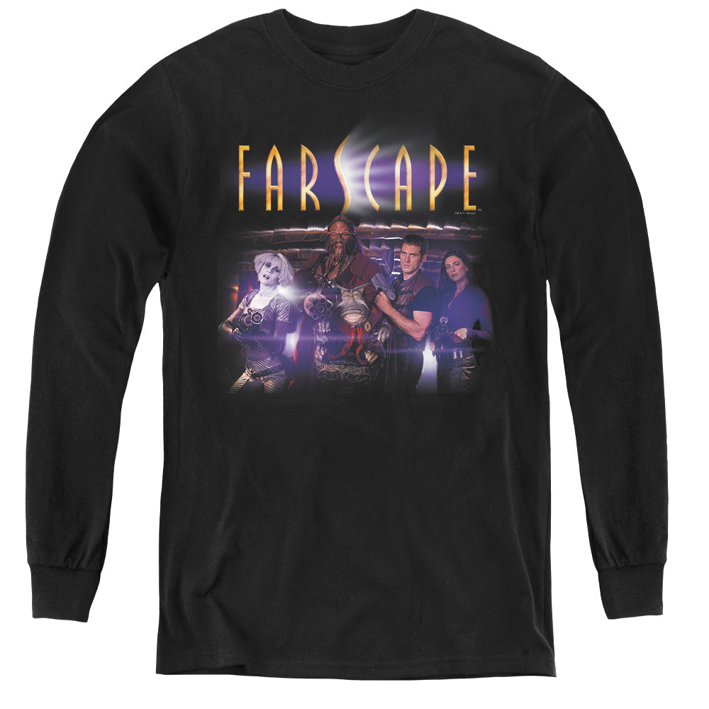 Farscape - Flarescape - Youth Long Sleeve Tee - Black