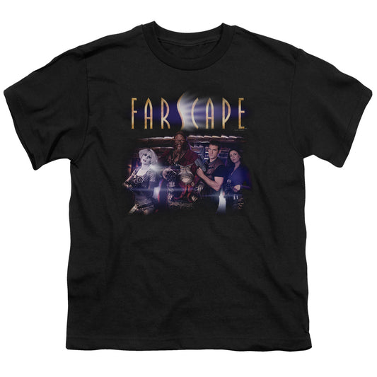 Farscape - Flarescape - Short Sleeve Youth 18/1 - Black T-shirt